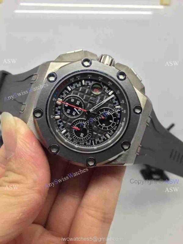 Swiss 3126 Audemars Piguet Michael Schumacher Black Dial Watch