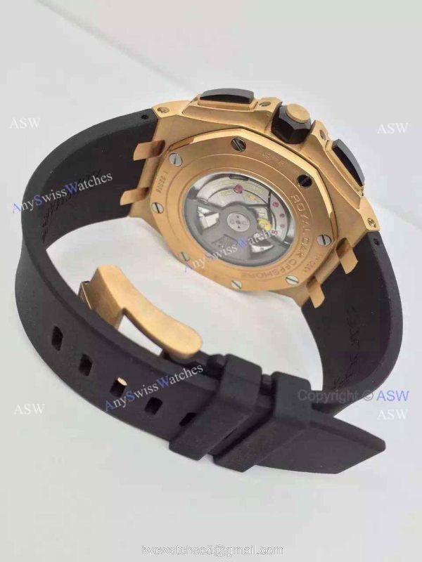 Swiss Audemars Piguet Royal Oak Offshore EARRICHELLO Replica Watch ROSE GOLD