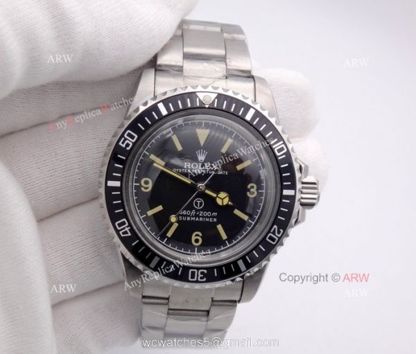 Rolex Submariner Stainless Steel Black Watch Rolex Vintage Replica