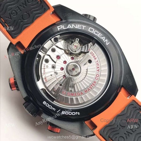 (OM)Replica Omega Seamaster Planet Ocean 600m Master Watch Black Case