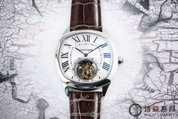 Fake Swiss Cartier Drive de 9452 MC Watch White Dial