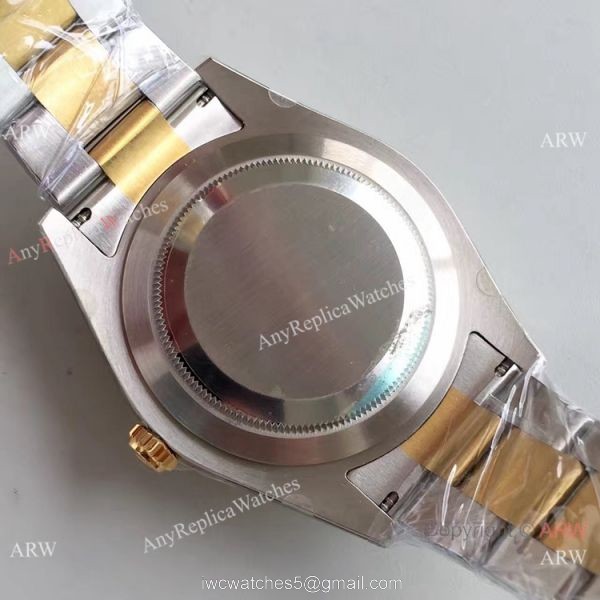 Replica Rolex Datejust II Watch 2-Tone White Roman Face 41mm