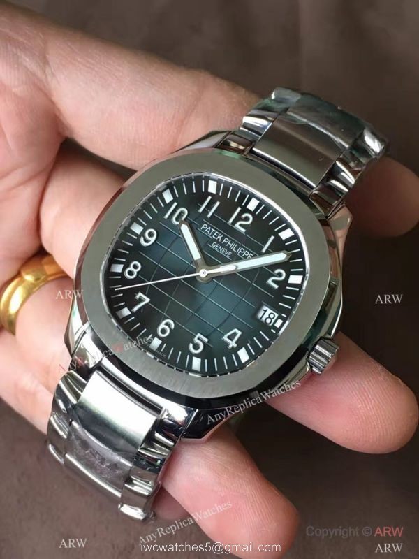 Swiss Patek Philippe Aquanaut 324SC Stainless Steel Blue Dial Replica Watch