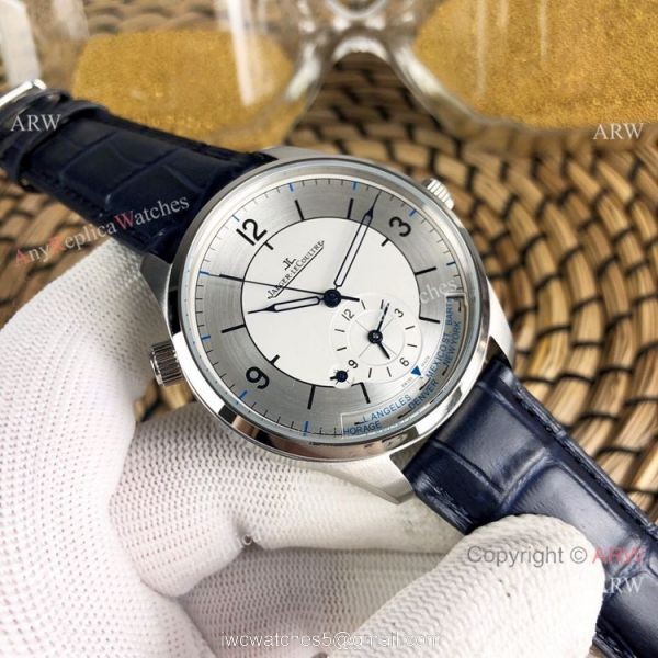Copy Jaeger-LeCoultre Master Geographic Silver Dial watches