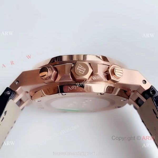 BF Swiss Audemars Piguet Royal Oak 26331OR Rose Gold Black Watch Super Clone