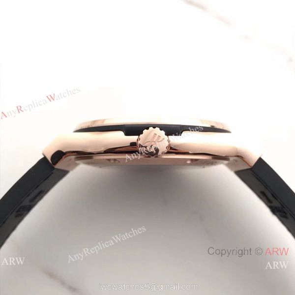 Swiss Hublot HUB1112 Replica Watch Rose Gold Gray Rhodium Dial
