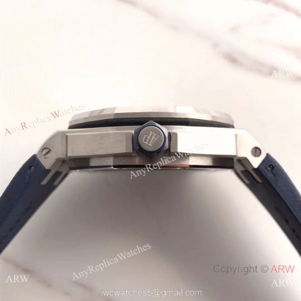 Swiss Grade Audemars Piguet Royal Oak Offshore Ss Blue Dial Replica watch