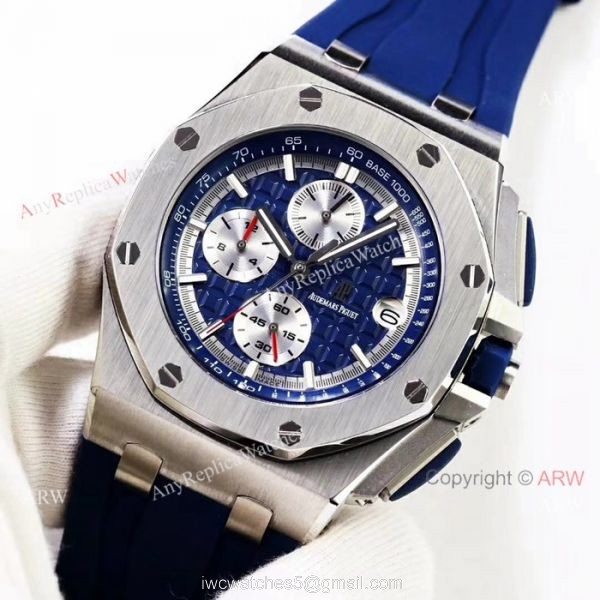 AUDEMARS PIGUET ROYAL OAK OFFSHORE SS BLUE FACE WATCH REPLICA