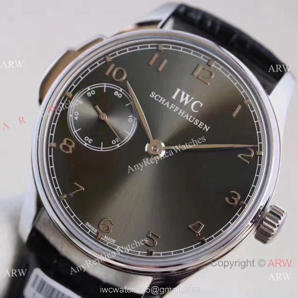 Replica IWC Portuguese Minute Repeater Men Watch SS Rhodium Dial / New Style IWC