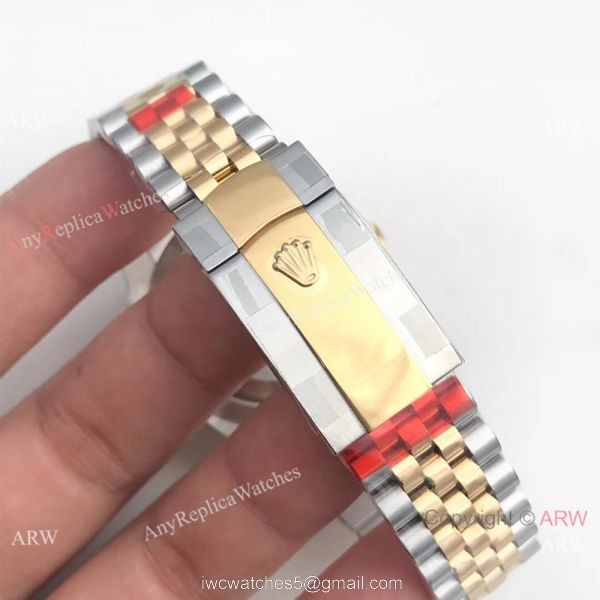 (EW) Rolex Datejust II Gold Micor Face Jubilee Watch ETA 3255 Movement