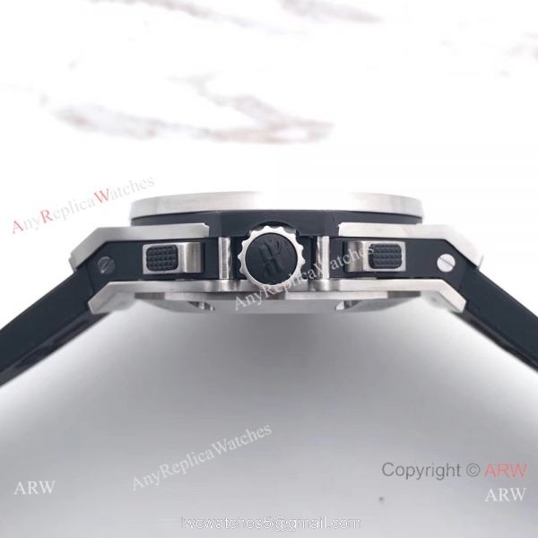 New Replica Hublot Big Bang 44mm Watch SS Black Dial 4100 Swiss Grade