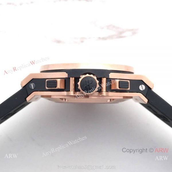 Fake Hublot Big Bang Rose Gold Chronograph Watch SWISS 4100