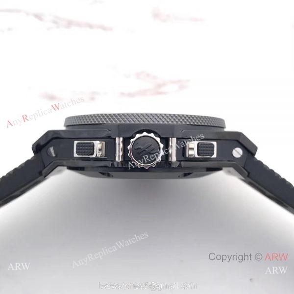 Replica AAA Hublot Big Bang Black Ceramic Bezel 44mm Watch 4100