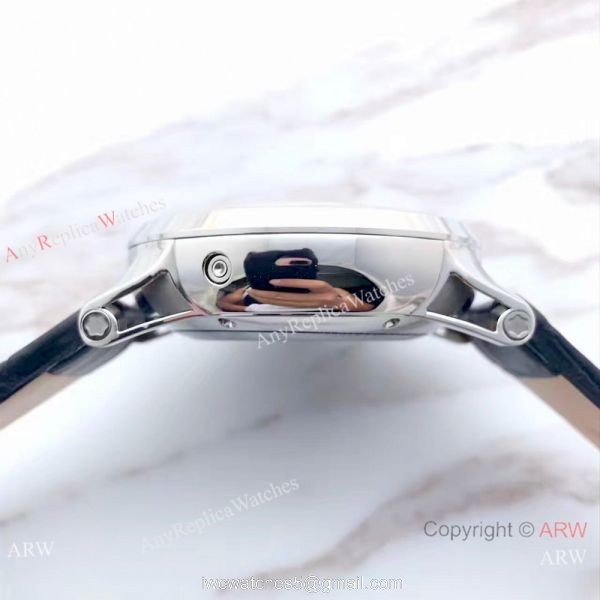 Swiss 7750 Mont Blanc Clone Timewalker Black Face Watch Red 50 on Dial