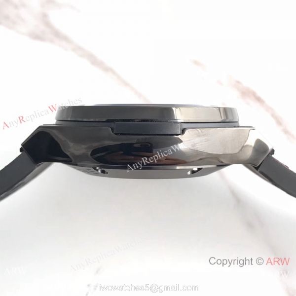 Swiss Hublot Big Bang Black Skeleton Dial Mens Watch Copy 7750 Valjoux