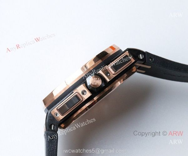JF AUDEMARS PIGUET 26400 CAL.3126 44MM ROSE GOLD CASE WATCH