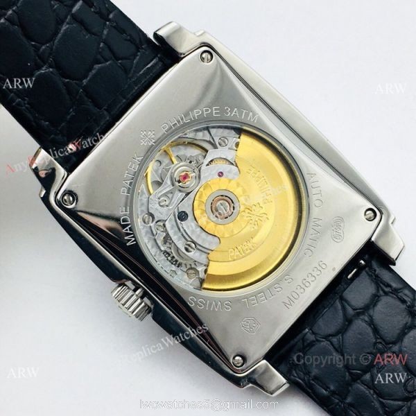 Swiss Grade Replica Patek Philippe Gondolo Watch Stainless Steel Blue Face
