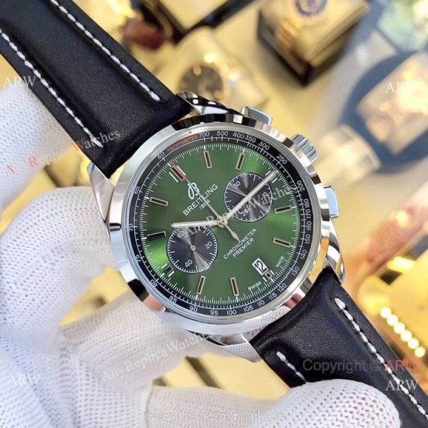 2020 New Copy Breitling Premier Chronograph White Dial Watches