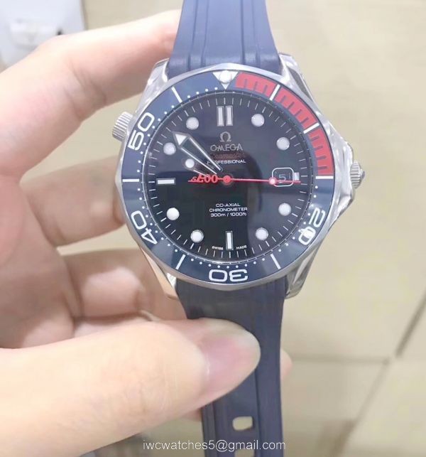 High Quality Replica Watches Omega Seamaster 300m 2018 New Automatic Watches New Wave Dials