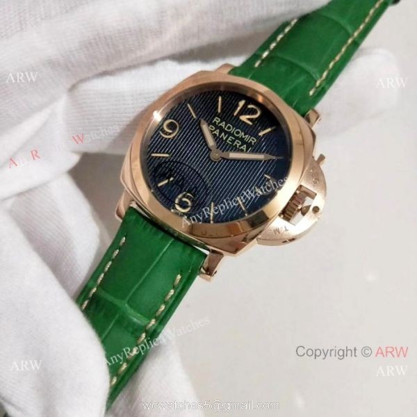 Copy Panerai Radiomir Rose Gold Women Watch Quartz Movement