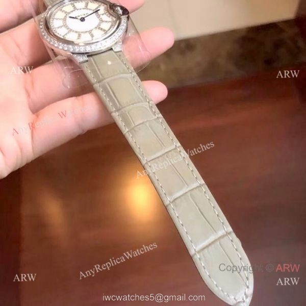 AAA Quality Cartier Ballon Bleu de 36mm Watch Diamond Case