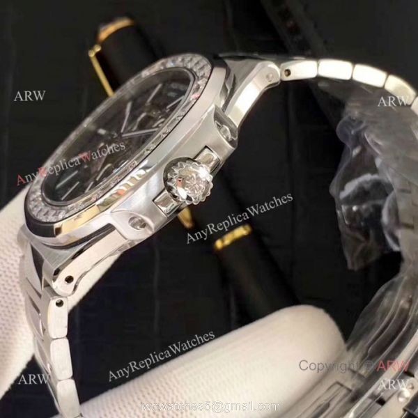 New Copy Patek Philippe Nautilus Stainless Steel Hollow Watches