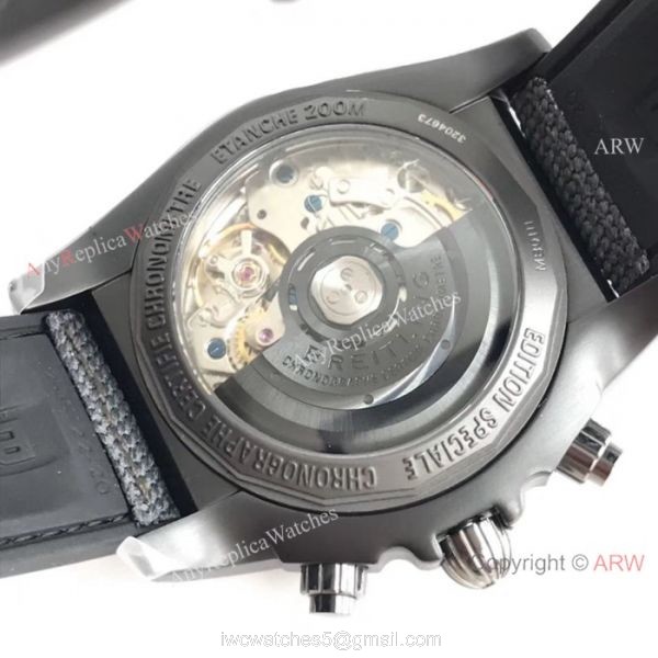Replica Breitling Chronomat B01 Swiss 7750 Watch All Black