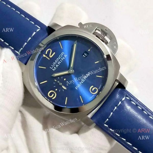 Panerai Luminor Marina Blue Dial 44mm Watch New Officine Panerai AAA Watch