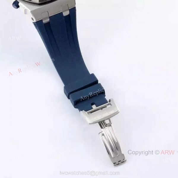 Copy Royal Oak Offshore Audemars Piguet Watch Blue Rubber Strap