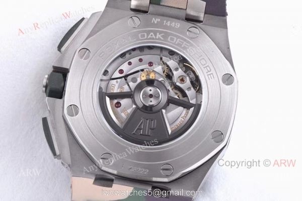 JF Copy Audemars Piguet Royal Oak Offshore 26400 CAL.3126 44mm Camouflage Watch