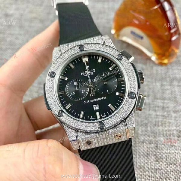 High Quality Hublot Big Bang Ice Out Chronograph Watch 41mm