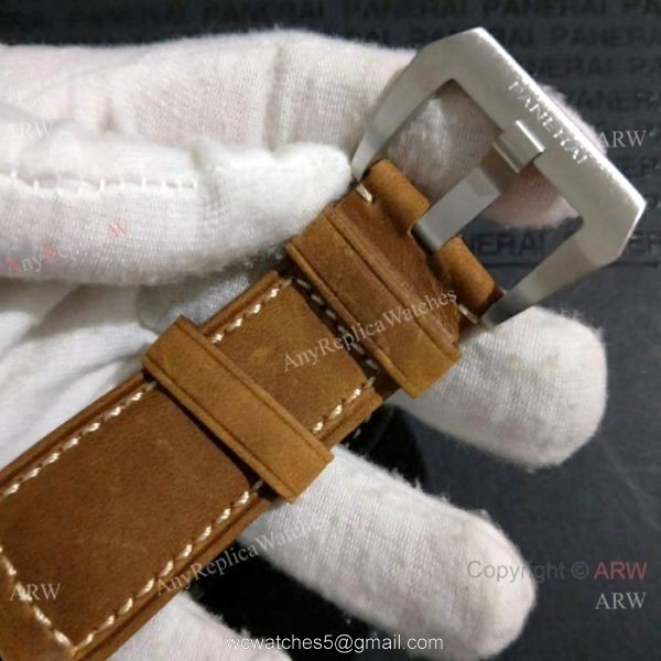 New Copy Panerai Radiomir BREVETTATO Watch SS Brown Markers