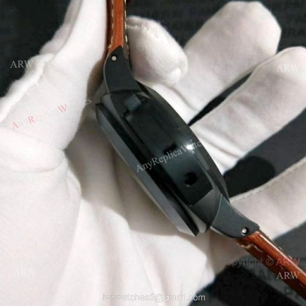 New Luminor Marina Panerai Black PVD Watch PAM00661