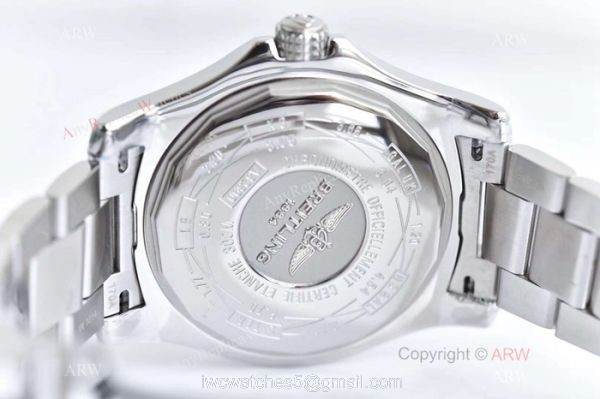AAA Grade Breitling Avenger II GMT SS Black Dial Watch Swiss 2836
