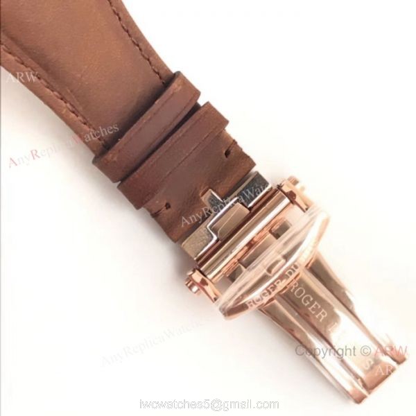 Newest Copy Roger Dubuis Excalibur Rose Gold Watch Swiss RD622