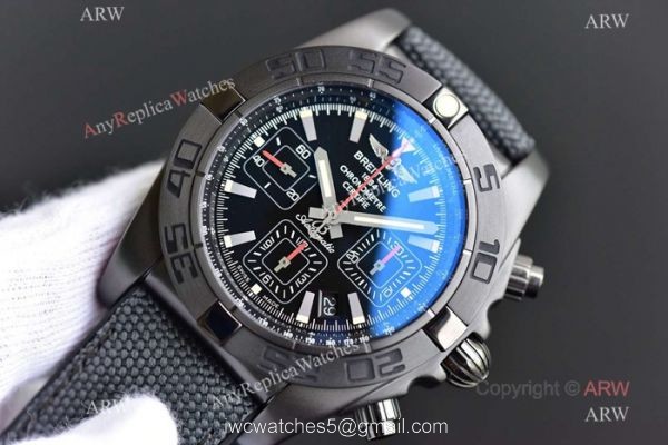 Swiss 7750 Copy Breitling Chronomat B01 Watches Yellow Dial