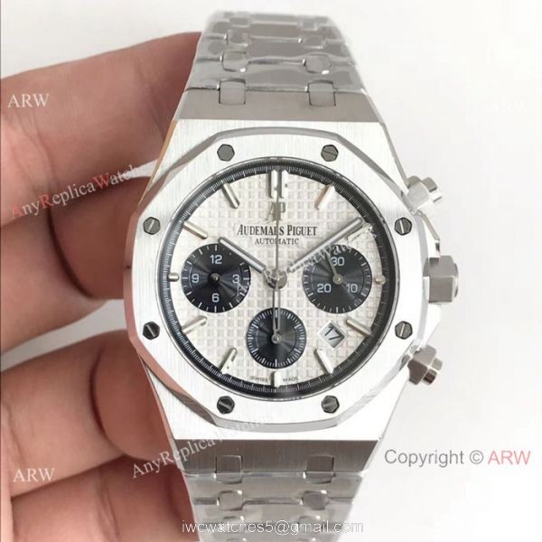 Swiss 7750 Royal Oak Audemars Piguet Replica Watches Gray Dial 26331OR