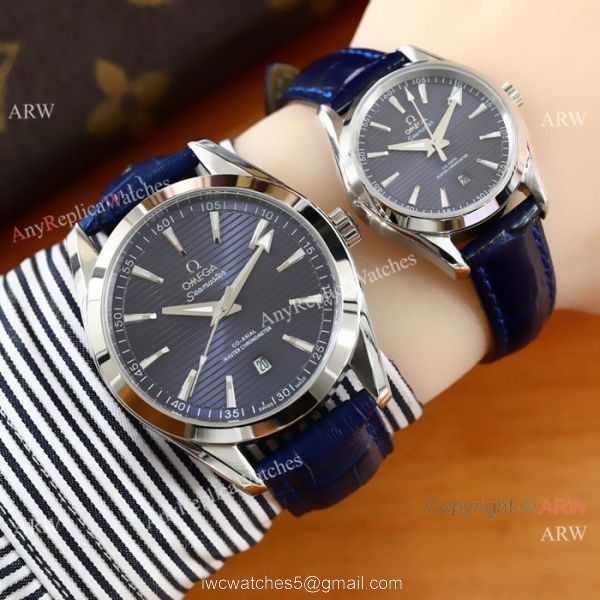 Copy Omega Seamaster Aqua Terra Co-Axial Lovers Watch Swiss Quality