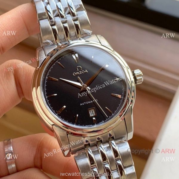 Omega Swiss 8500 Replica Watches Stainless Steel White Face