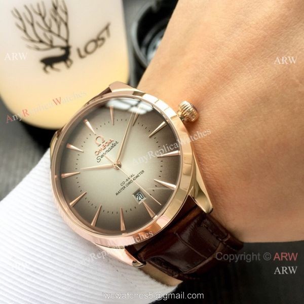 Copy Omega Automatic Seamaster Watches Two Tone Rose Gold