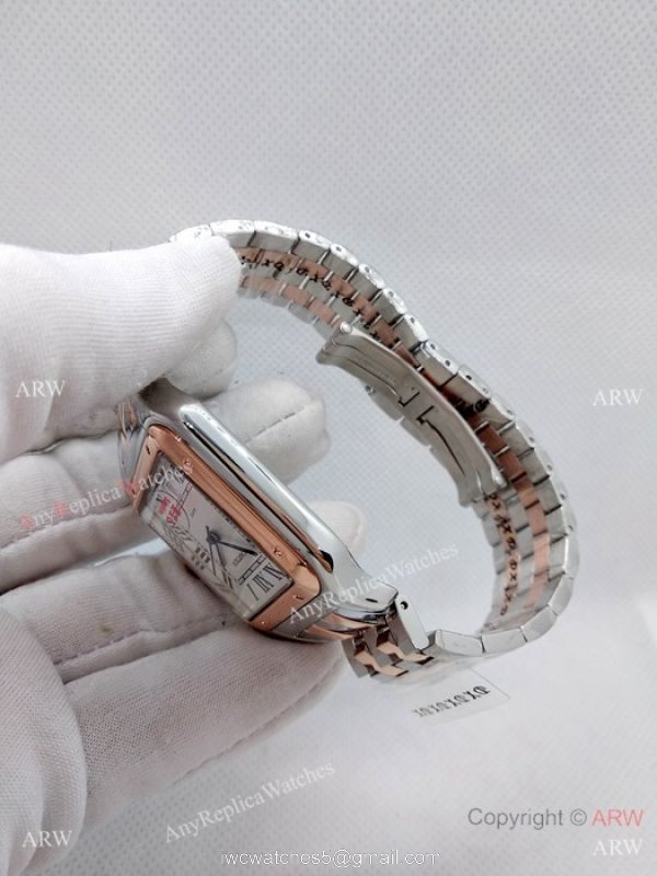 Cartier Panthere De Cartier Watches Two Tone Rose Gold 38mm
