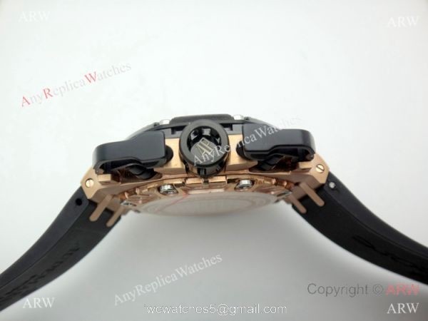 Replica Audemar Piguet Survivor Chronograph Watch Rose Gold Case