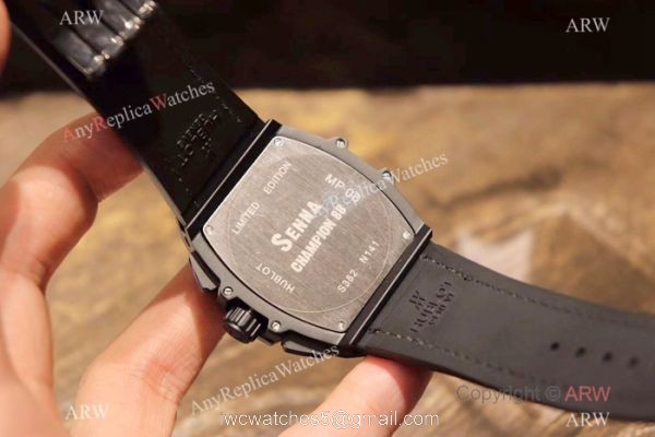 Hublot MP-06 Senna Limited Edition Chronograph watch Replica Black Case