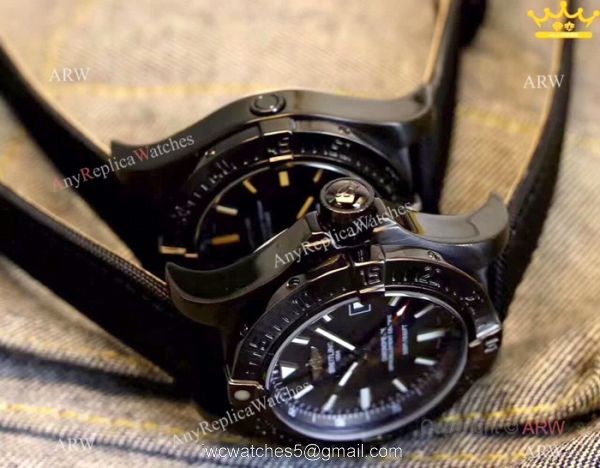 New Copy Breitling Avenger Blackbird Watch Black Steel Black Dial