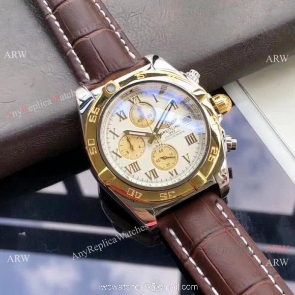 Breitling Chronomat B01 Chronograph Watches SS Roman Marker