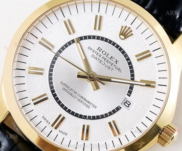 Swiss Grade Rolex Datejust 8215 Yellow Gold Watch 2019 Replica