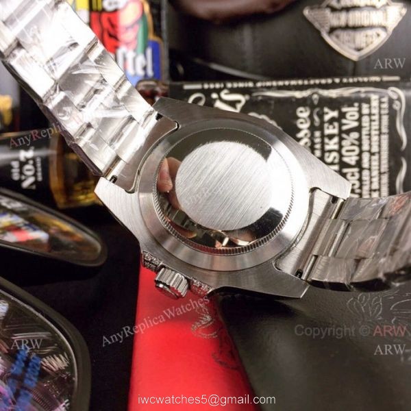 Submariner Rolex Rainbow Replica Watch Stainless Steel D-Blue Dial Asia 8215 Movement