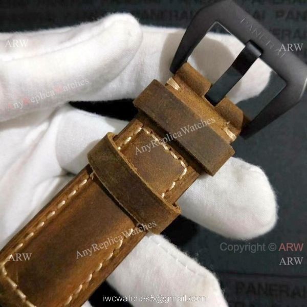Fake Luminor Panerai GMT Ceramica Black Steel watch PAM0441