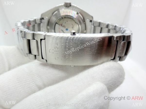 Fake Omega Seamaster Planet Ocean Stianless Steel Black Watch