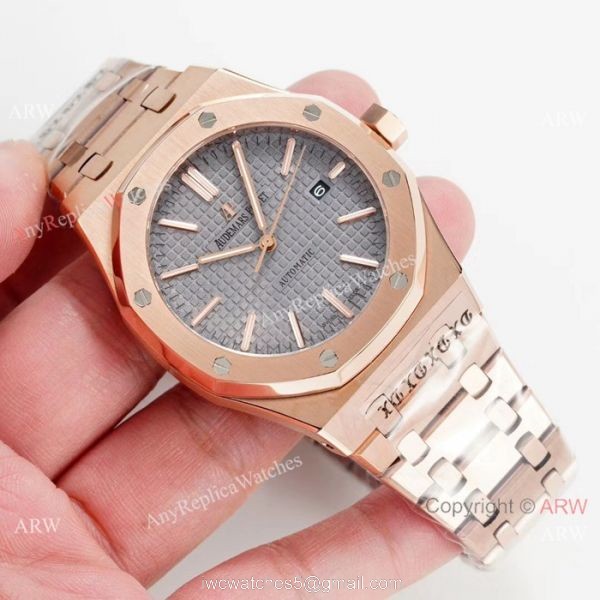 Swiss Grade Audemars Piguet Royal Oak Replica Watch Rose Gold